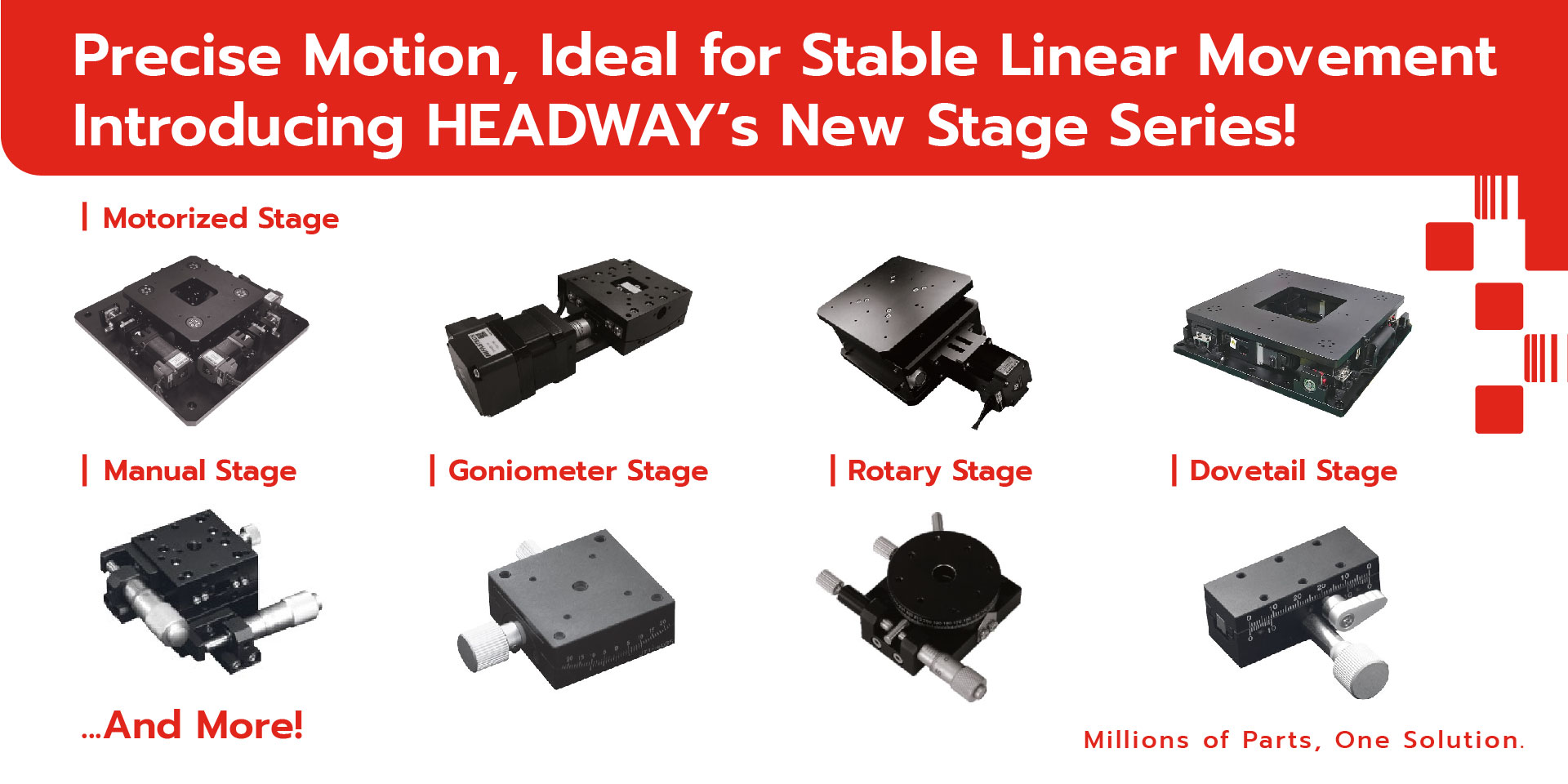 Needle Roller Guide Post Set: An ultra-high precision component that meets submicron requirements (100nm-1μm).