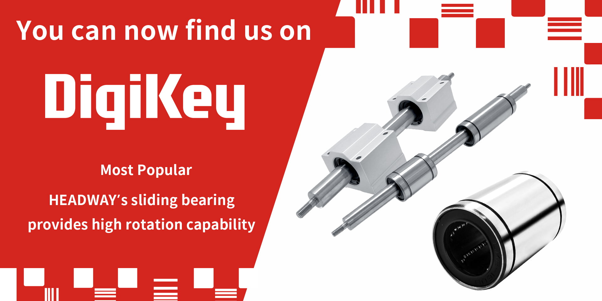 Find Headway's automation and configurable components at Digikey!